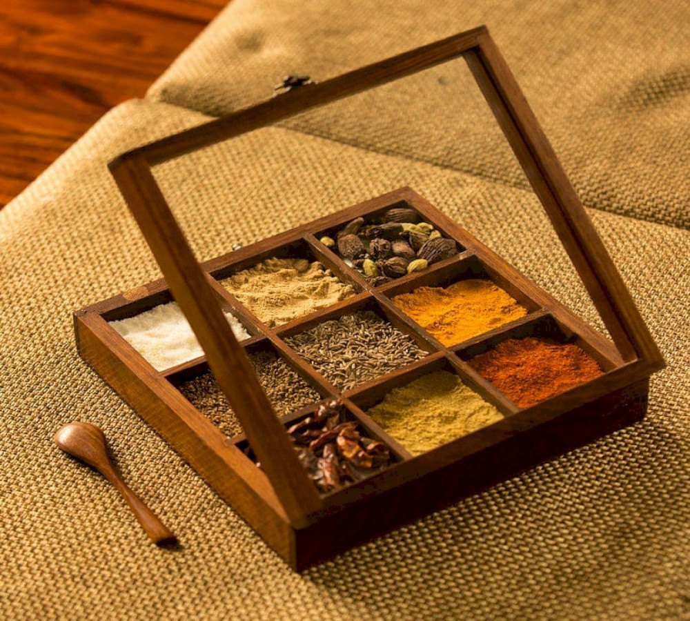 wooden spices box 4